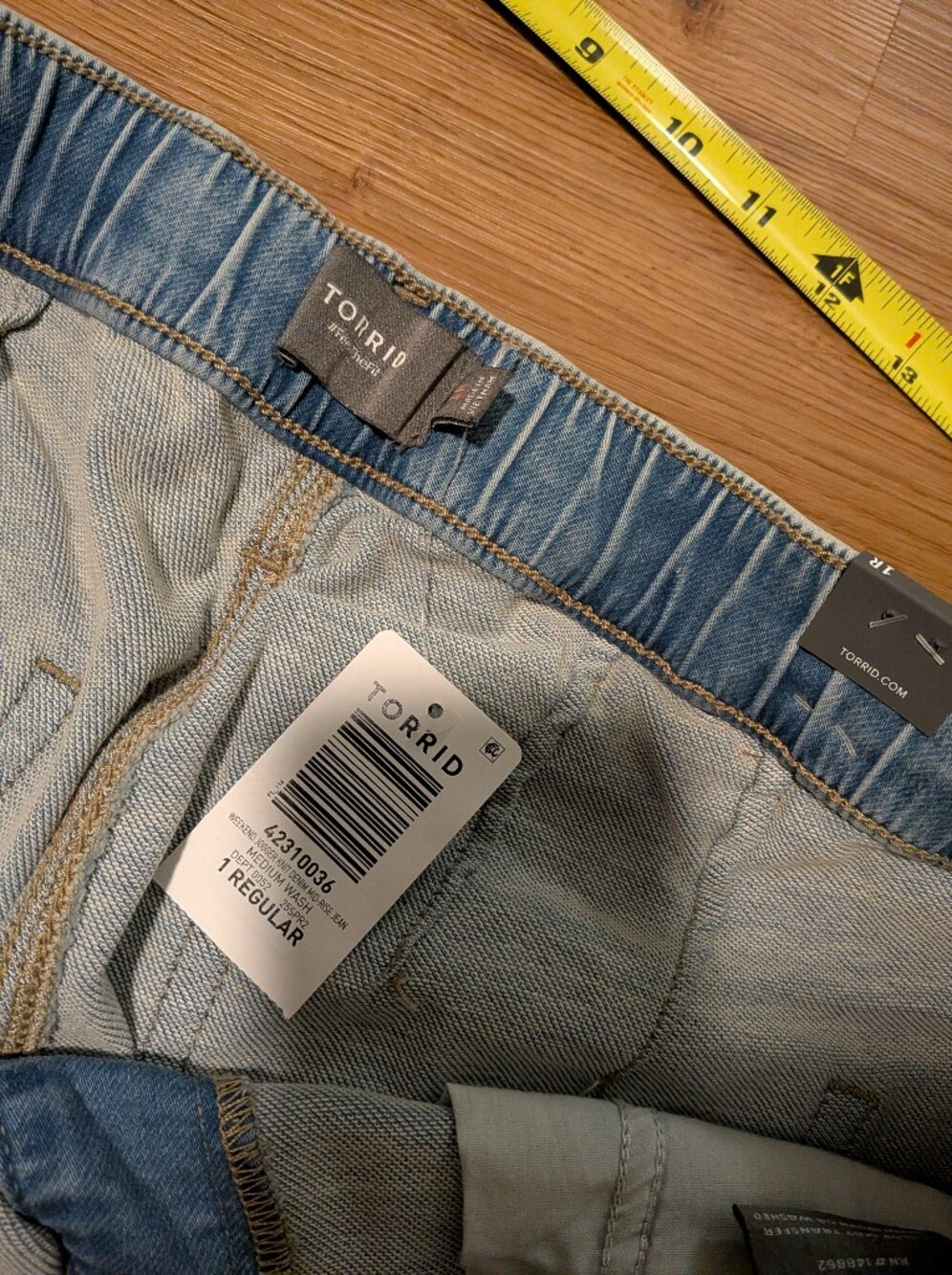 New Torrid Weekend Midrise Jogger Jean 1 1X - Picture 6 of 11